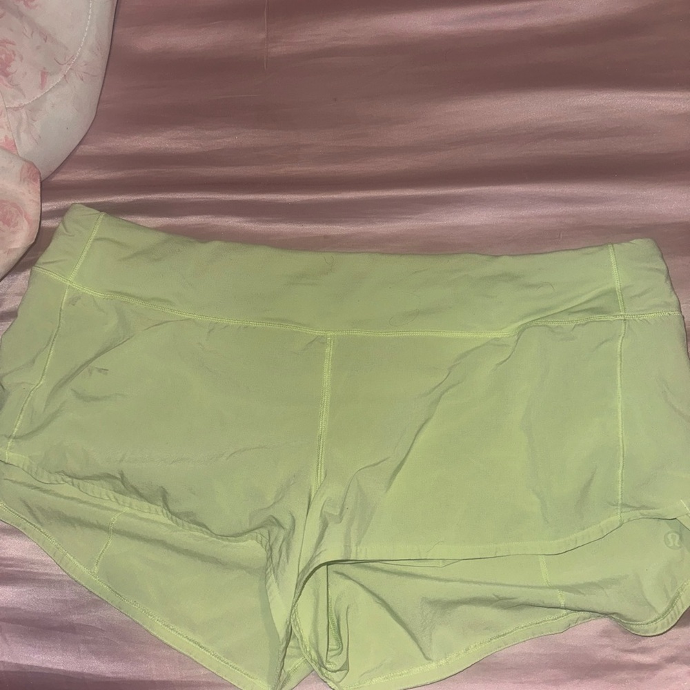 Lime Green Women's Intimate Shorts